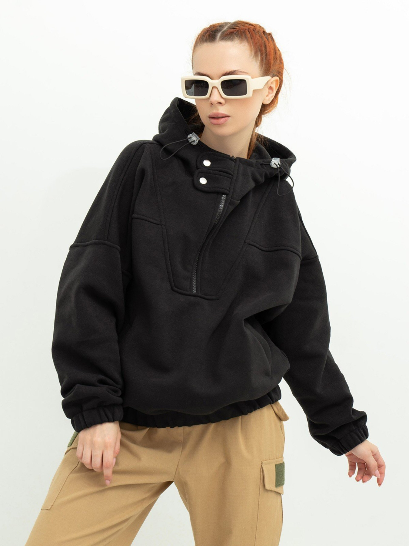 Худи ISSA Plus модель 13625_black Фото