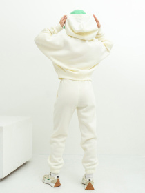 Спортивний костюм ISSA Plus модель 13627_milky Фото