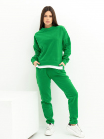 Спортивный костюм ISSA Plus модель 13629_green Фото