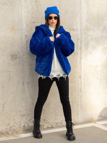 Шуба ISSA Plus модель 13630_electrician Фото