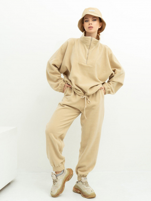 Спортивный костюм ISSA Plus модель 13635_beige Фото