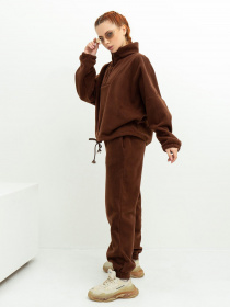 Спортивний костюм ISSA Plus модель 13635_brown Фото