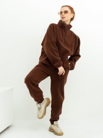 Спортивний костюм ISSA Plus модель 13635_brown Фото