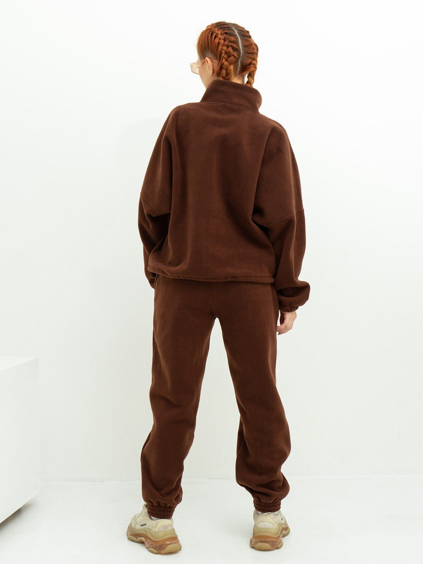 Спортивний костюм ISSA Plus модель 13635_brown Фото