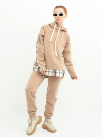 Спортивний костюм ISSA Plus модель SA-322_brown Фото