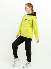 Спортивний костюм ISSA Plus модель SA-429_lightgreen Фото