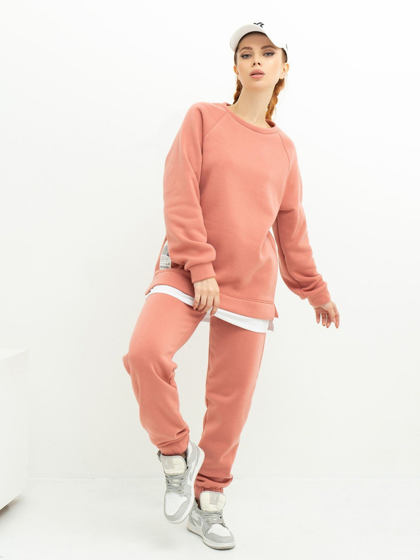 Спортивний костюм ISSA Plus модель SA-432_pink Фото