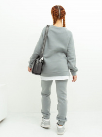 Спортивный костюм ISSA Plus модель SA-432_grey Фото