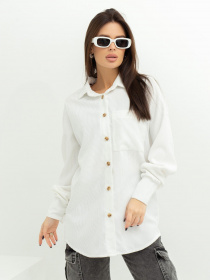 Рубашка ISSA Plus модель SA-433_white Фото