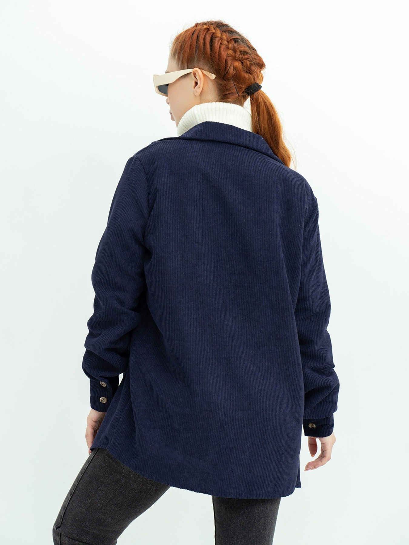 Рубашка ISSA Plus модель SA-433_синий Фото