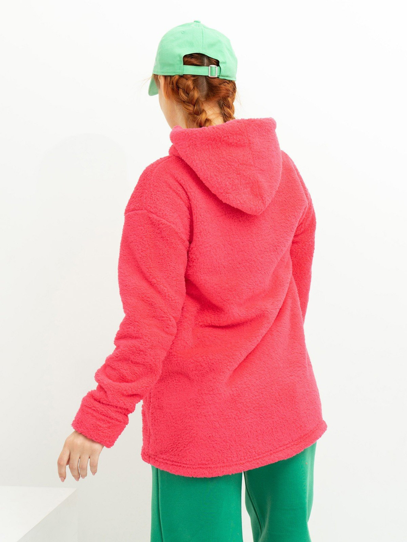 Худі ISSA Plus модель WN20-350_raspberry Фото