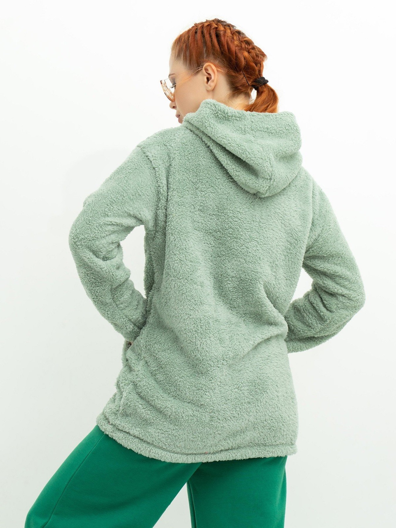 Худі ISSA Plus модель WN20-350_mint Фото