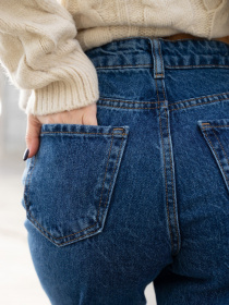 Джинси кльош ISSA Plus модель WN20-353_blue Фото