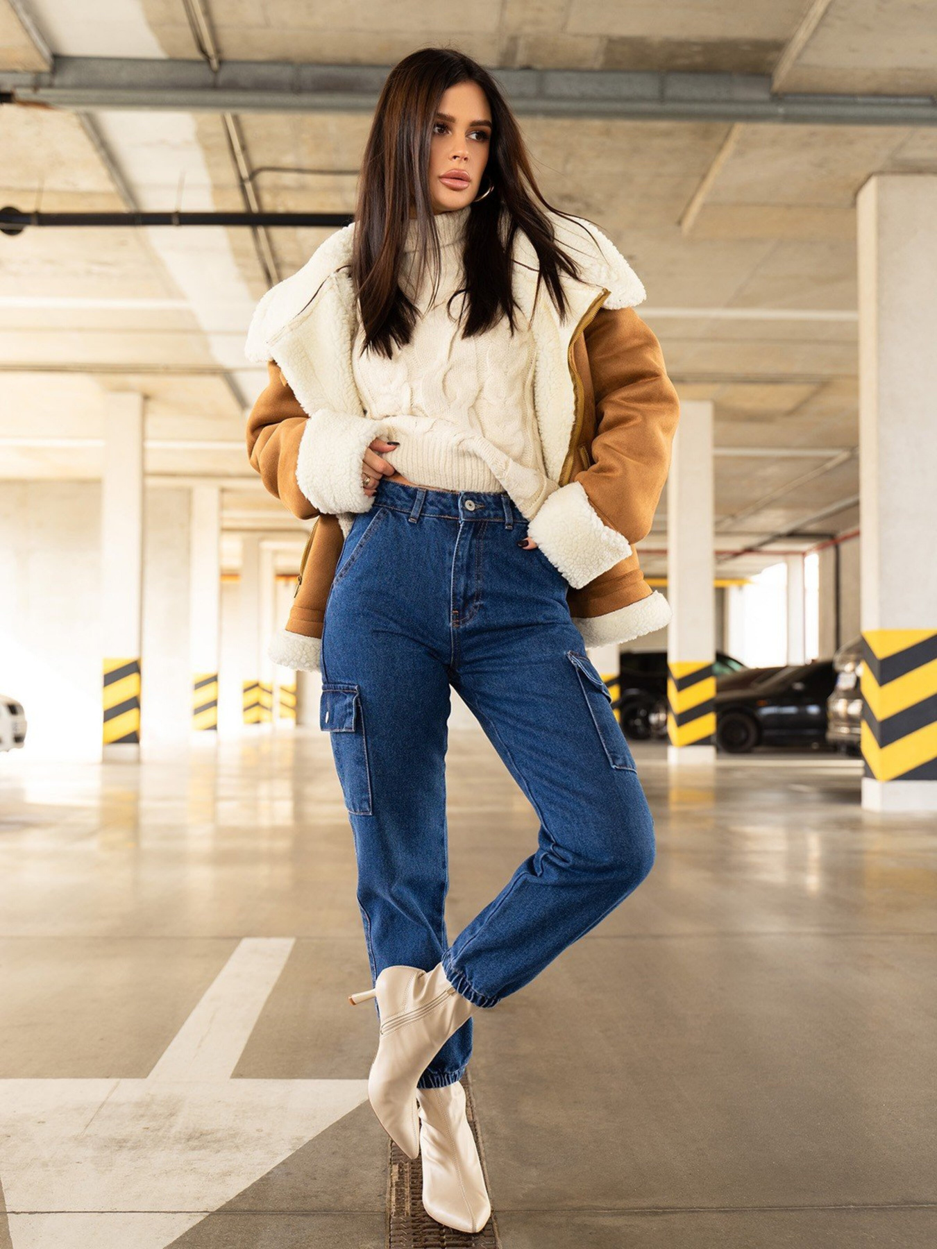 Бойфренды ISSA Plus модель WN20-355_blue Фото