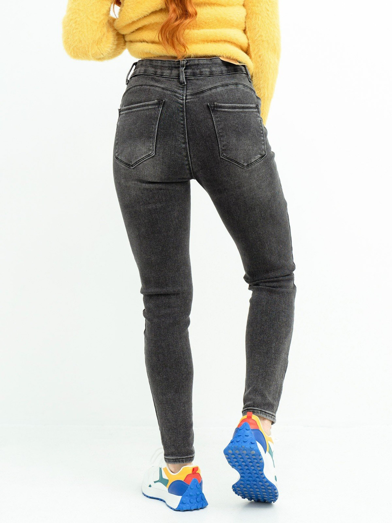 Скинни джинсы ISSA Plus модель WN20-357_grey Фото