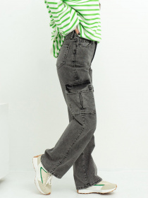 Бойфренды ISSA Plus модель WN20-360_grey Фото