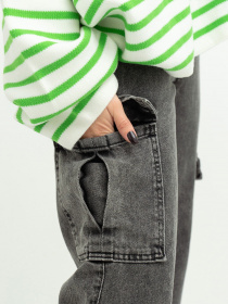 Бойфренды ISSA Plus модель WN20-360_grey Фото