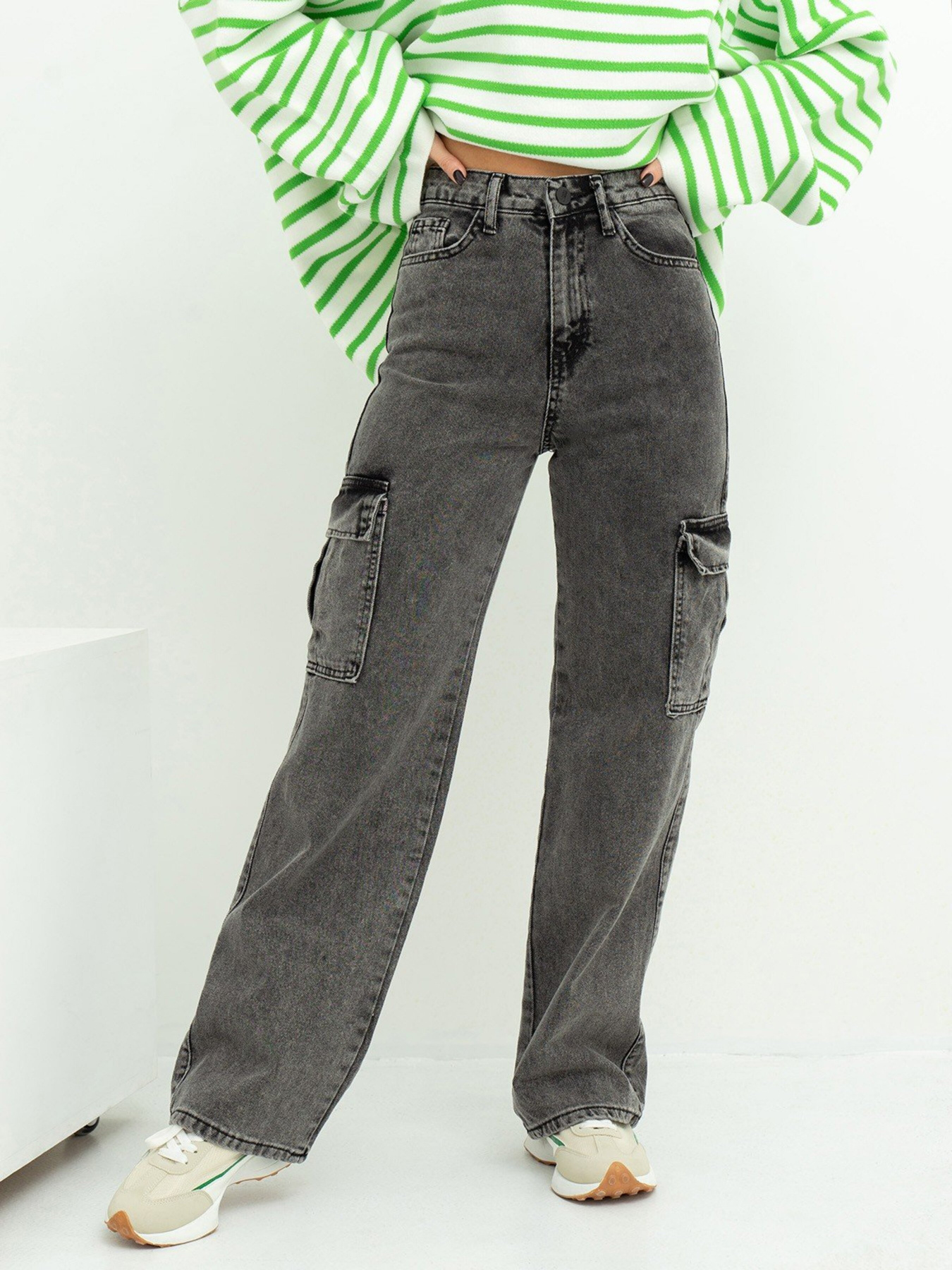 Бойфренди ISSA Plus модель WN20-360_grey Бойфренди ISSA Plus модель WN20-360_grey Фото