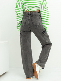 Бойфренди ISSA Plus модель WN20-360_grey Бойфренди ISSA Plus модель WN20-360_grey Фото