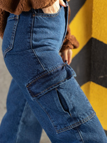 Джинсы ISSA Plus модель WN20-360_blue Фото