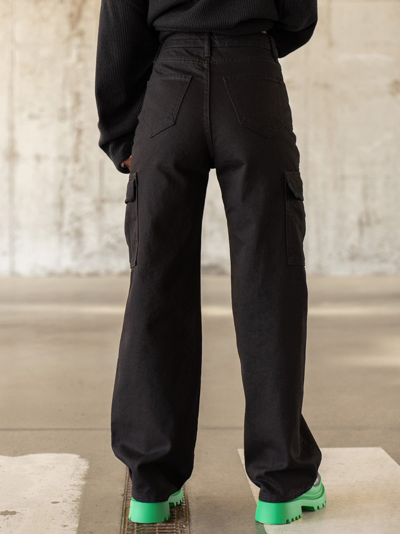 Бойфренды ISSA Plus модель WN20-360_black Фото