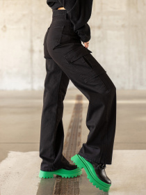 Бойфренди ISSA Plus модель WN20-360_black Бойфренди ISSA Plus модель WN20-360_black Фото