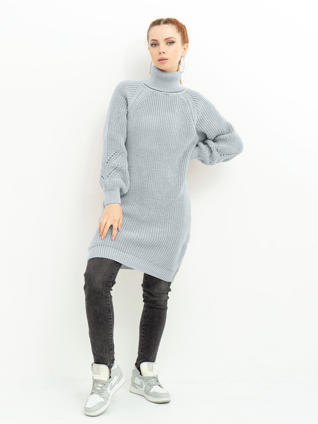 Туника ISSA Plus модель WN20-362_blue Туника ISSA Plus модель WN20-362_blue Фото