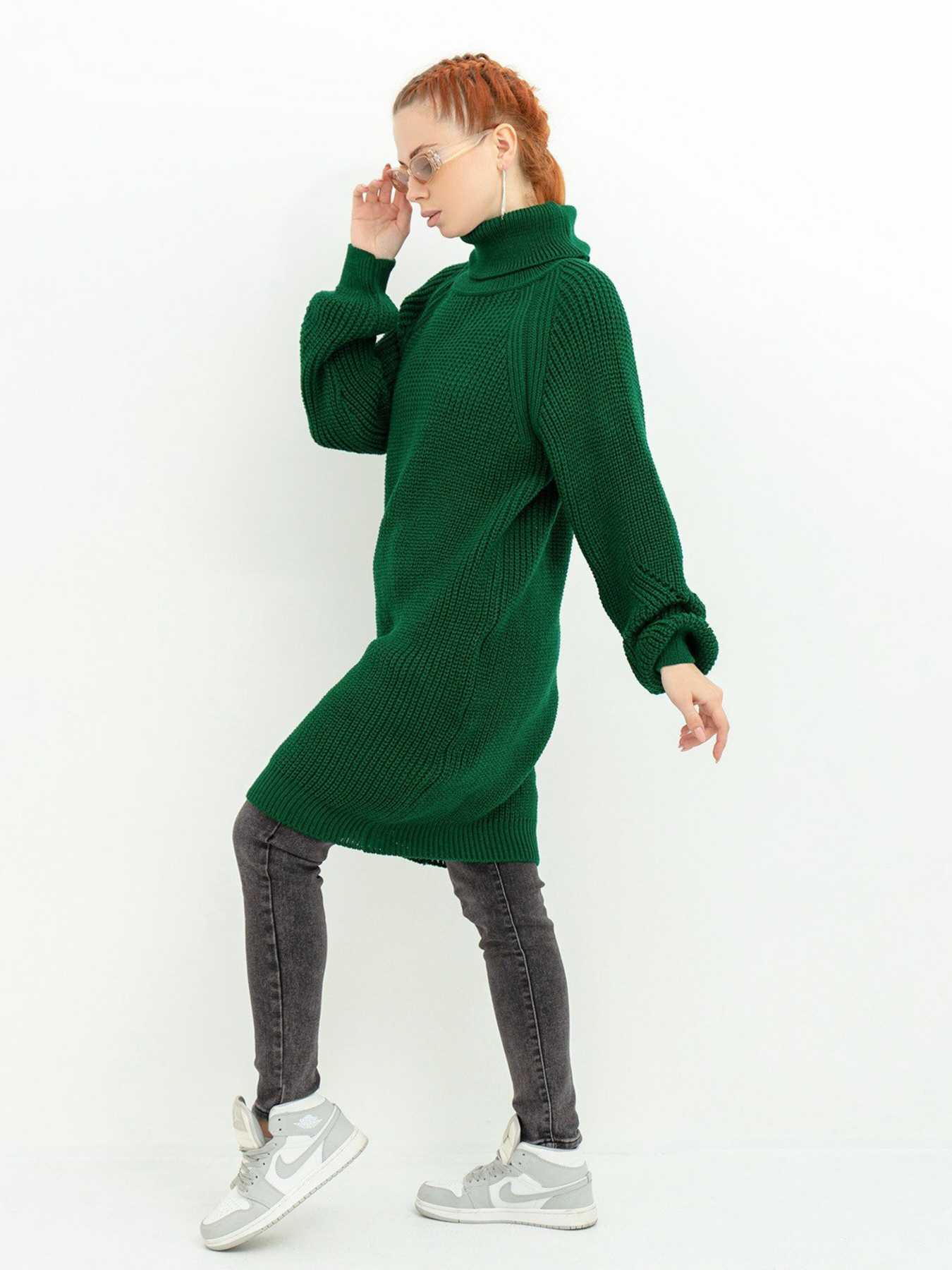 Туника ISSA Plus модель WN20-362_green Фото