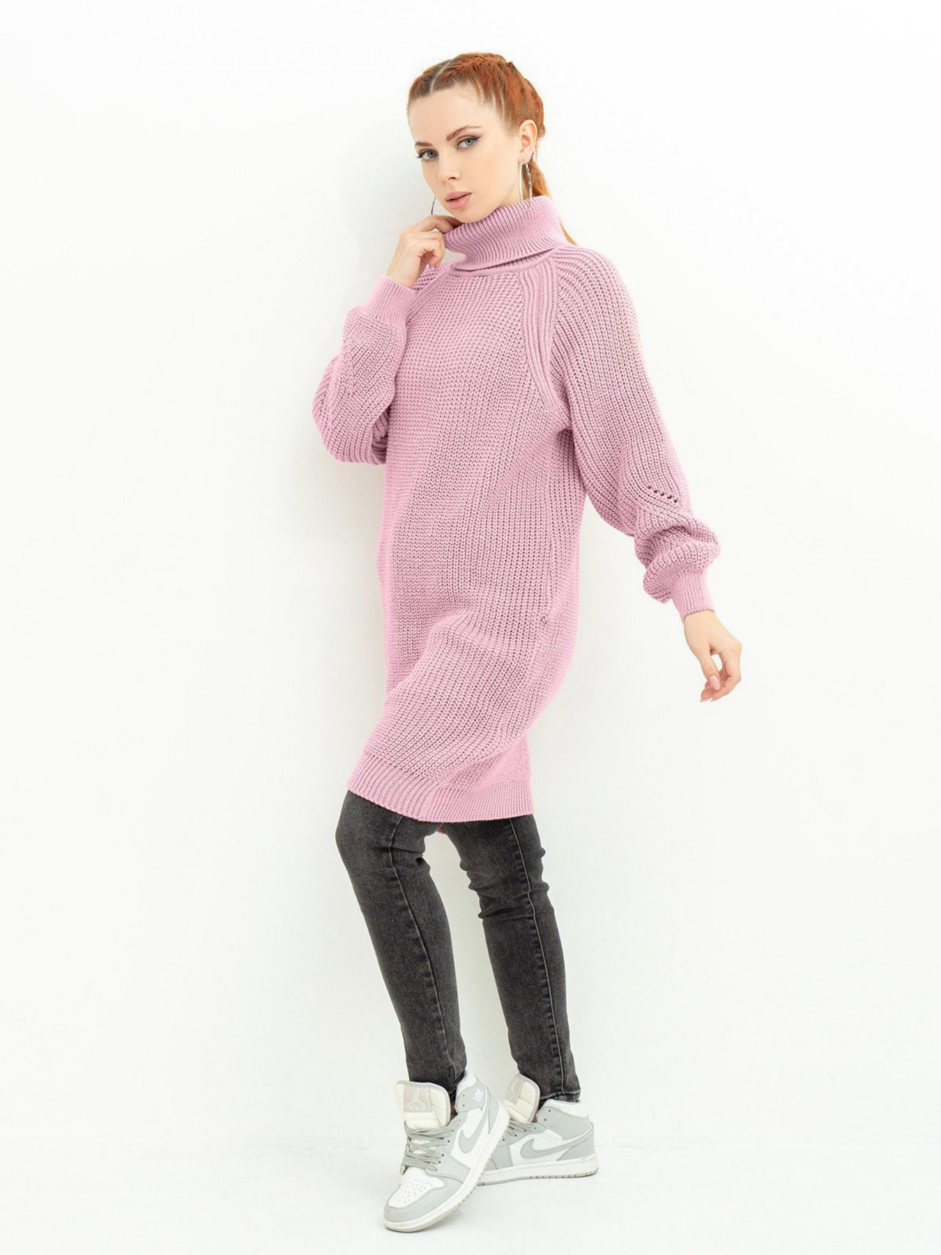 Туніка ISSA Plus модель WN20-362_lilac Фото