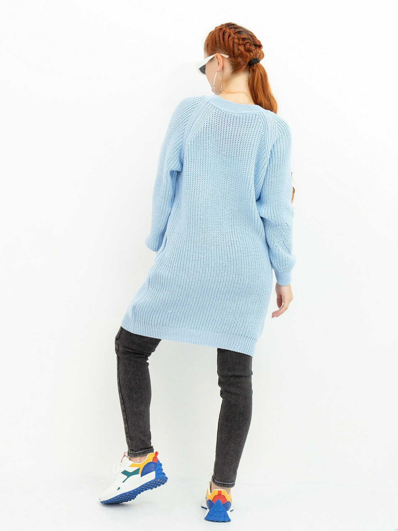 Туніка ISSA Plus модель WN20-363_blue Фото