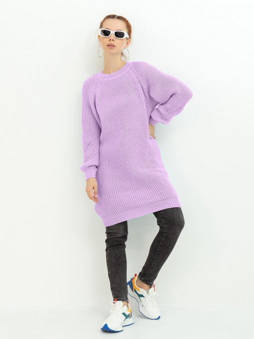 Туника ISSA Plus модель WN20-363_lilac Фото