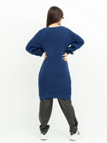 Туніка ISSA Plus модель WN20-363_darkblue Фото