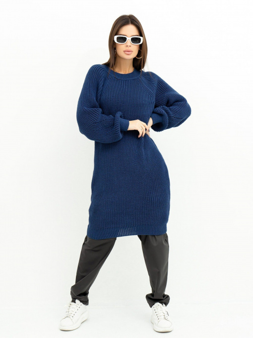 Туника ISSA Plus модель WN20-363_darkblue Фото