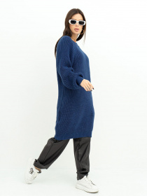 Туника ISSA Plus модель WN20-363_darkblue Туника ISSA Plus модель WN20-363_darkblue Фото