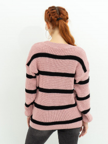 Свитер ISSA Plus модель WN20-364_pink Фото