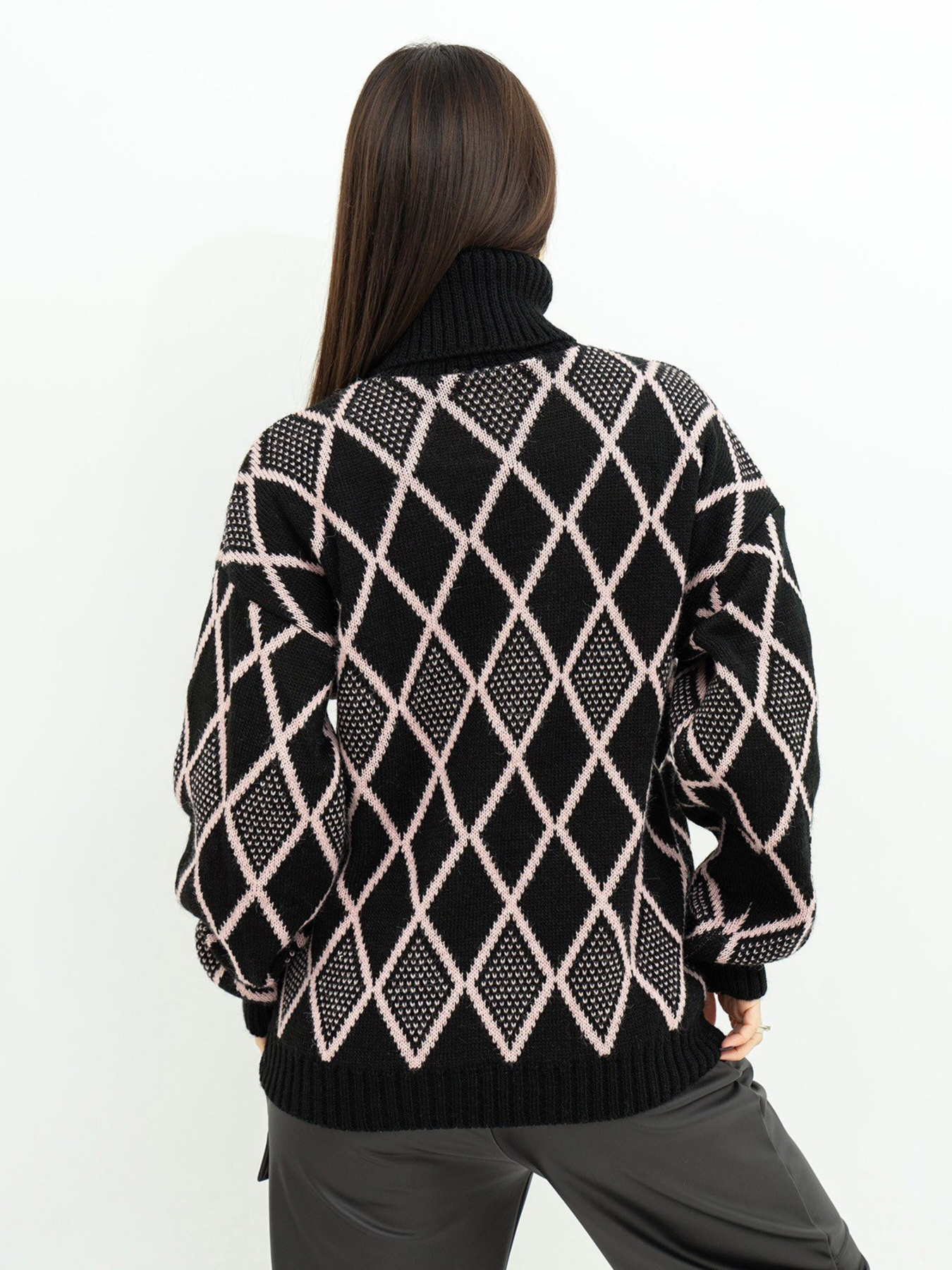 Светр ISSA Plus модель WN20-365_blackpink Фото