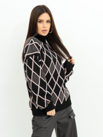 Светр ISSA Plus модель WN20-365_blackpink Фото