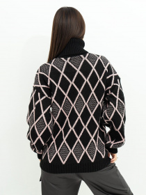 Светр ISSA Plus модель WN20-365_blackpink Фото