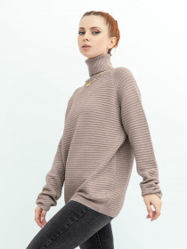 Свитер ISSA Plus модель WN20-369_beige Фото