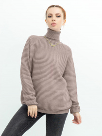 Свитер ISSA Plus модель WN20-369_beige Фото