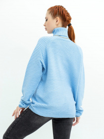 Свитер ISSA Plus модель WN20-369_blue Фото