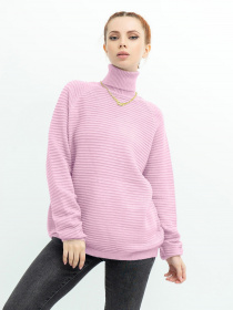 Светр ISSA Plus модель WN20-369_pink Фото