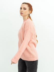 Свитер ISSA Plus модель WN20-370_pink Фото