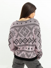 Светр ISSA Plus модель WN20-372_pink Фото