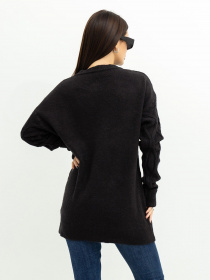 Свитер ISSA Plus модель WN20-373_black Фото