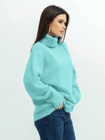 Свитер ISSA Plus модель WN20-374_mint Фото