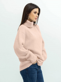 Свитер ISSA Plus модель WN20-374_pink Фото