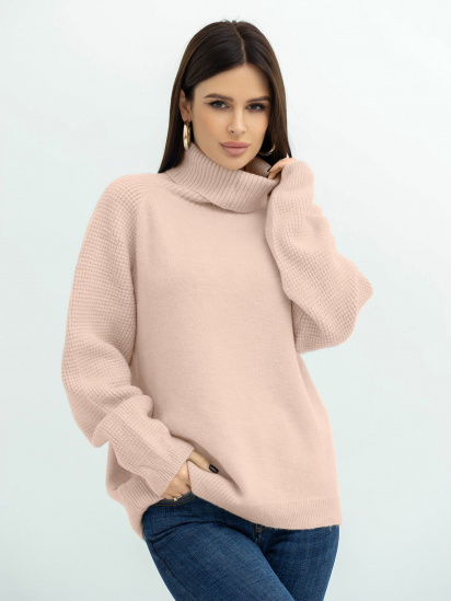 Светр ISSA Plus модель WN20-374_pink - фото