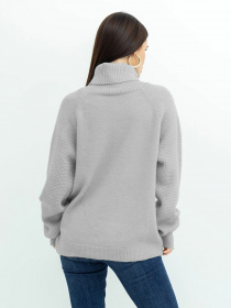 Светр ISSA Plus модель WN20-374_grey Фото