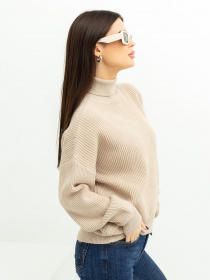 Светр ISSA Plus модель WN20-375_beige Фото